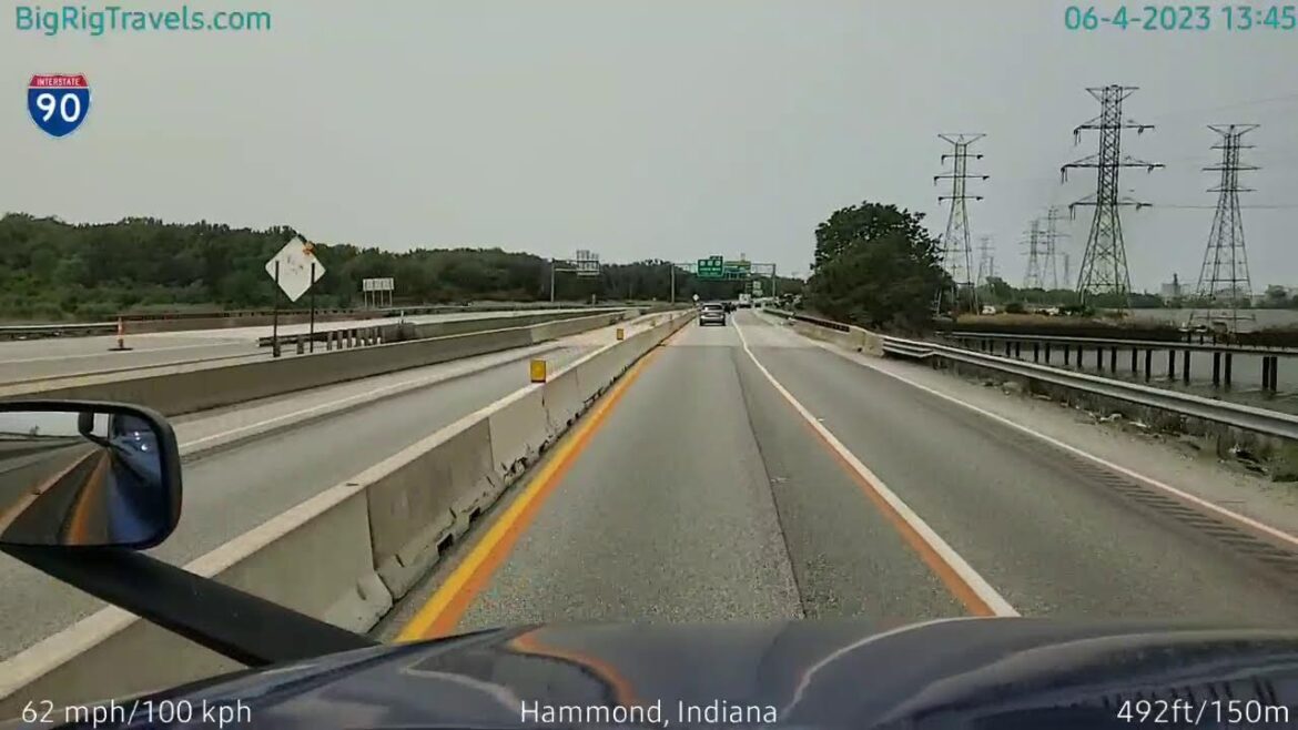 BigRigTravels LIVE | Perrysburg, OH to Chicago, IL (6/4/23 10:08 AM)