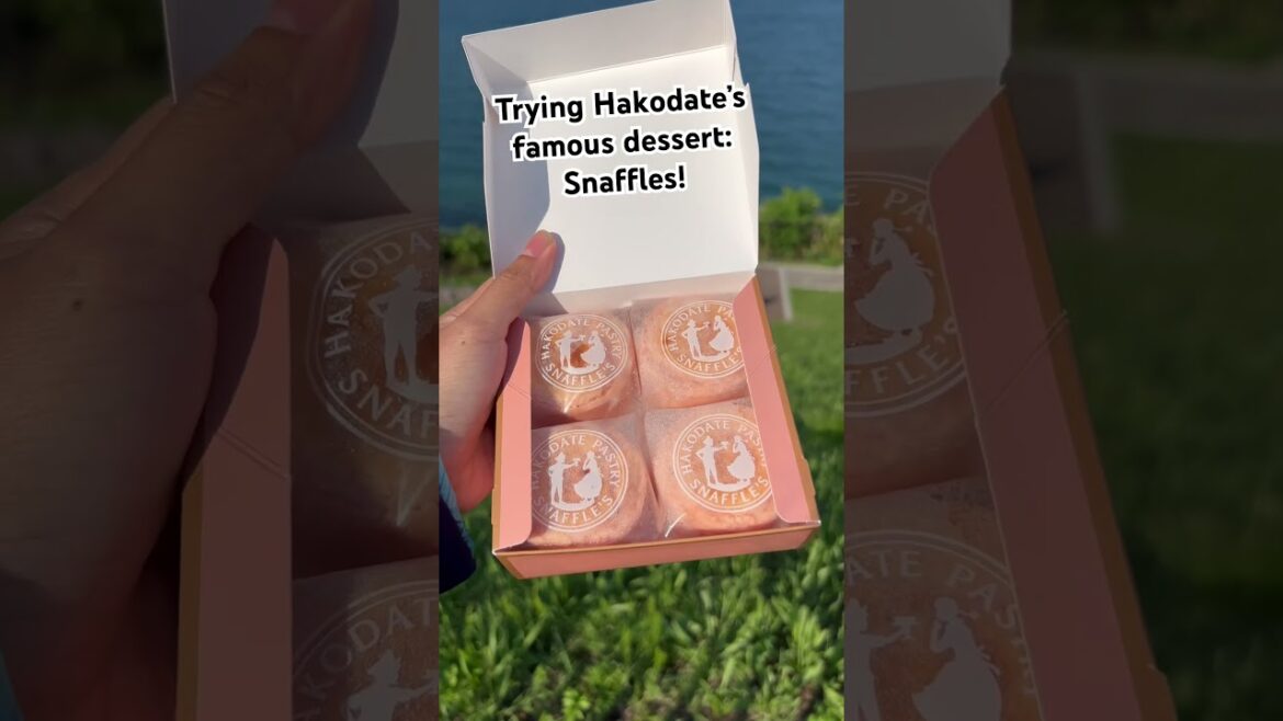 Have you tried Hakodate’s Snaffles?? #hakodate #hokkaido #travel #snaffles