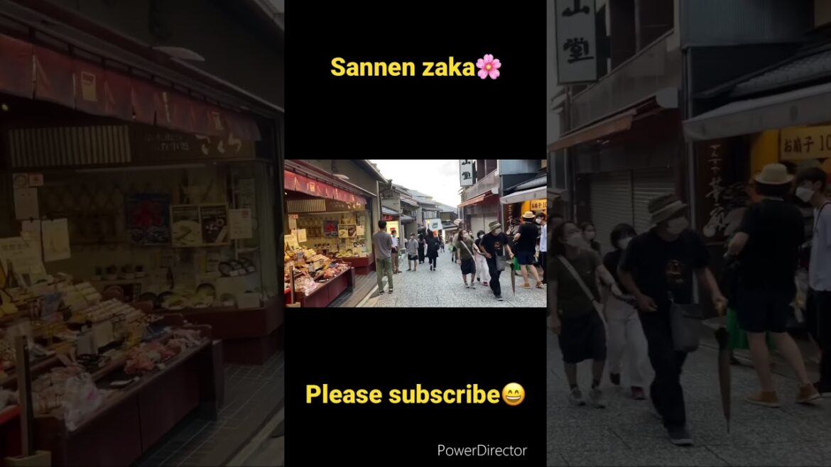 【KYOTO 】Sannen zaka #kyoto #shorts #japan #travel #walking #pleasesubscribe #shrine #trip