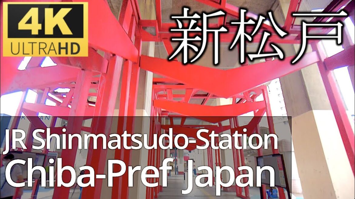 4K Shinmatsudo-Station Chiba-Pref Japan