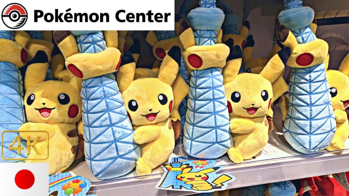 Pokémon Center Tokyo Skytree Town 1 of 2| 4K Virtual tour/Japan/Pikachu/2023/ASMR/Walk Pokémon Center Tokyo Skytree Town 1 of 2| 4K Virtual tour/Japan/Pikachu/2023/ASMR/Walk