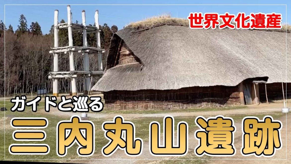 【世界文化遺産】縄文時代にタイムスリップ！ガイドと巡る三内丸山遺跡🍎