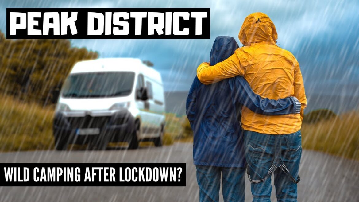 PEAK DISTRICT.. Best wild camping UK ! Mam Tor, Bamford edge, Bakewell. VANLIFE UK