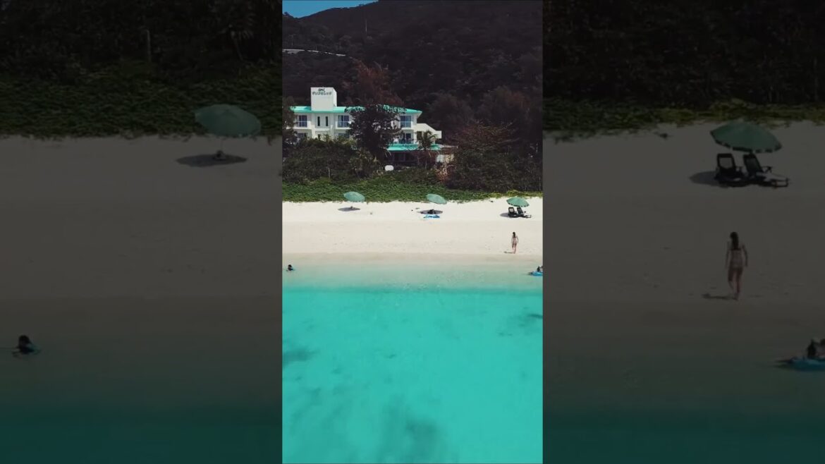 😮One of the Beautiful Island in Okinawa #shorts #satisfying