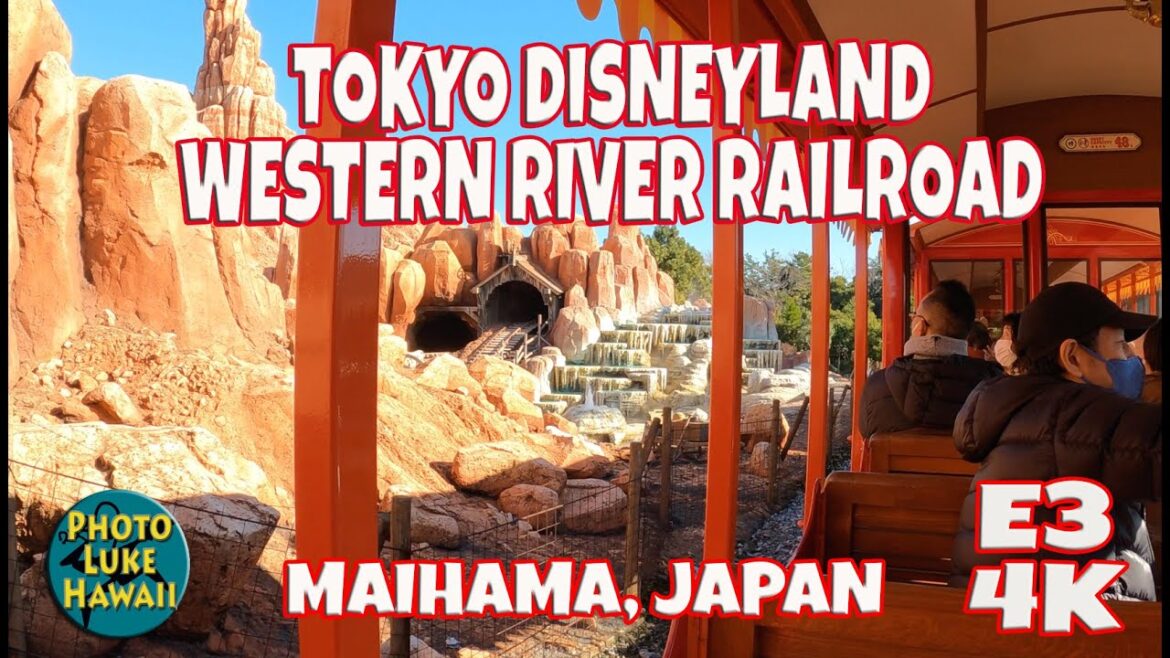 Tokyo Disneyland Western River Railroad December 19, 2022 Maihama Urayasu Japan 東京ディズニーランド