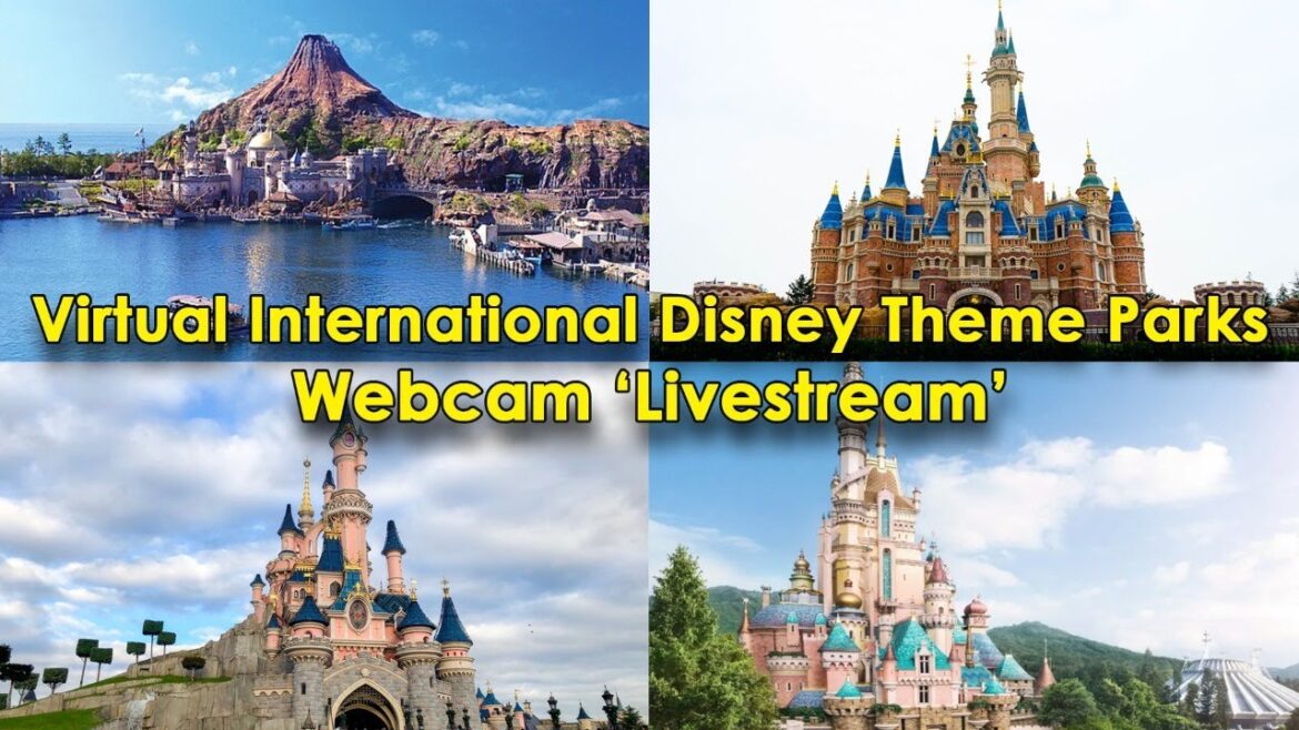 'Live' International Disney Parks Stream Cam - Sleep, Relax, Study @ Hong Kong/Shanghai/Paris/Tokyo