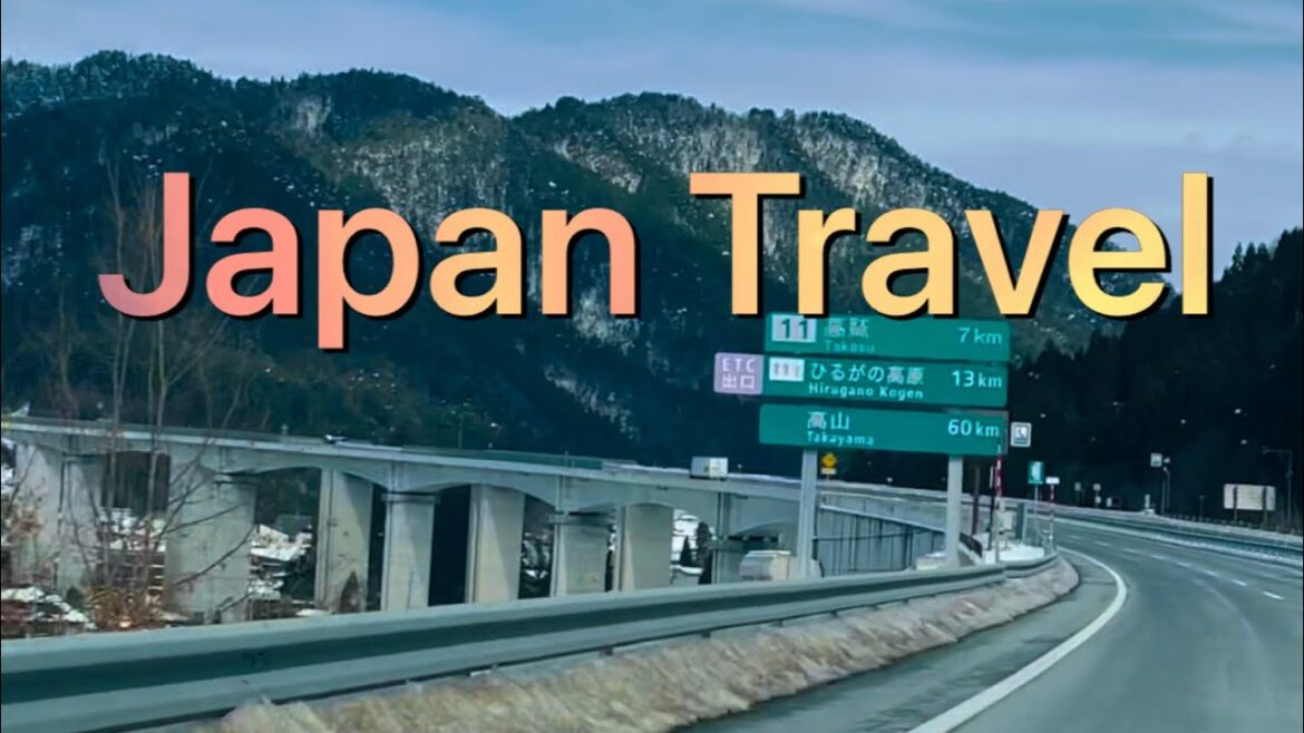 4k view Nagoya to Hida#highway drive#Japan#travel#tunnel