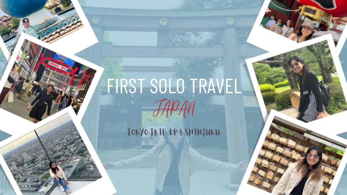 I WENT TO JAPAN FOR THE FIRST TIME 【SOLO TRAVEL】 | Tokyo Trip Episode #1 Shinjuku (with Cost)