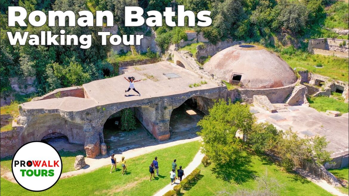 Roman Baths of Baia, Italy Tour - 4K with Captions