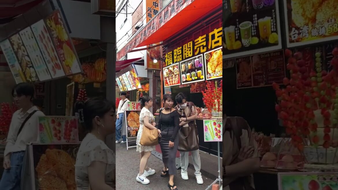 China Town Market Street in Yokohama - #Shorts! 🏮