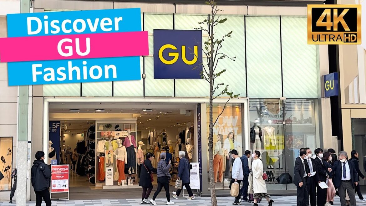 GU TOKYO Ginza Store Tour I Video 4K I GU東京銀座店ツアー GU TOKYO Ginza Store Tour I Video 4K I GU東京銀座店ツアー