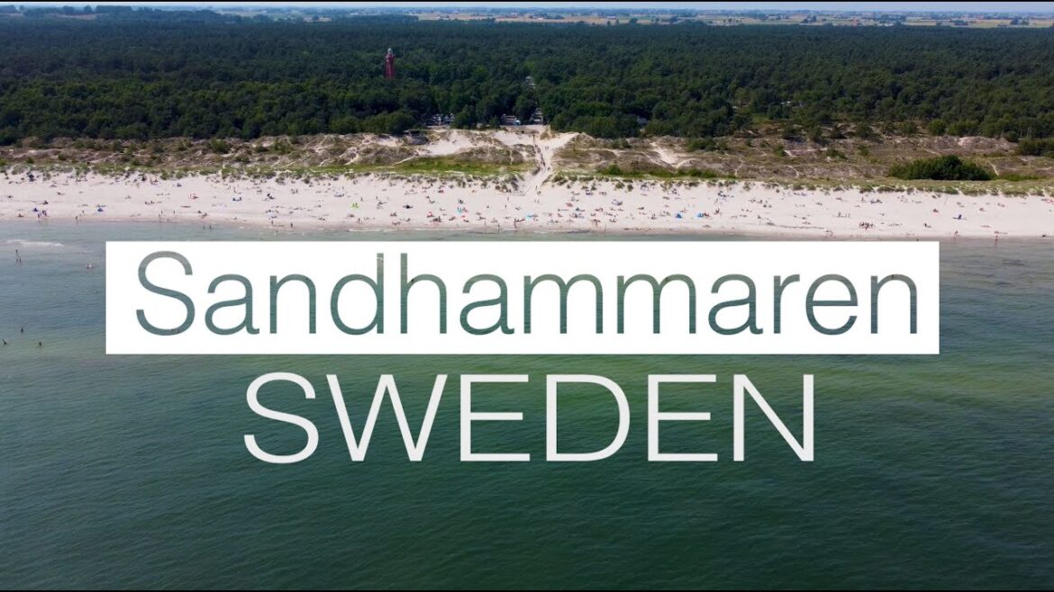 Is this beautiful beach really in Sweden? Sandhammaren, Skåne 4К