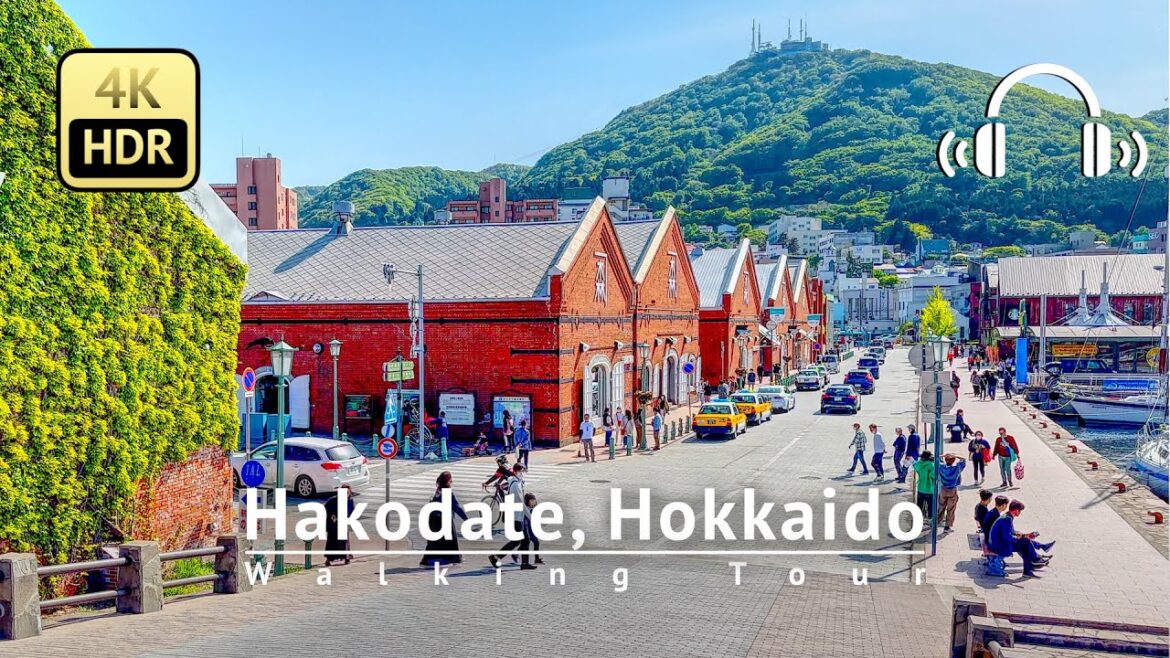 Day/Night View from Mt. Hakodate & Hakodate Walking Tour - Hokkaido Japan [4K/HDR/Binaural]