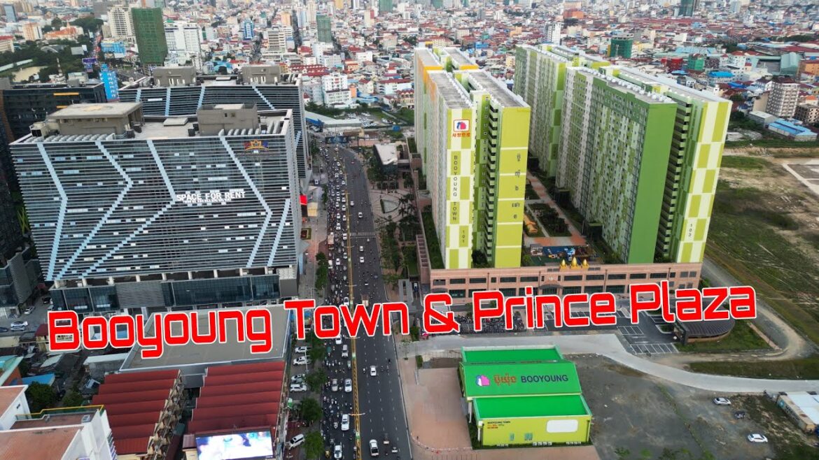 Exploring Tour Street View On Main Road in Phnom Penh City Cambodia Booyoung And Prince Plaza Exploring Tour Street View On Main Road in Phnom Penh City Cambodia Booyoung And Prince Plaza