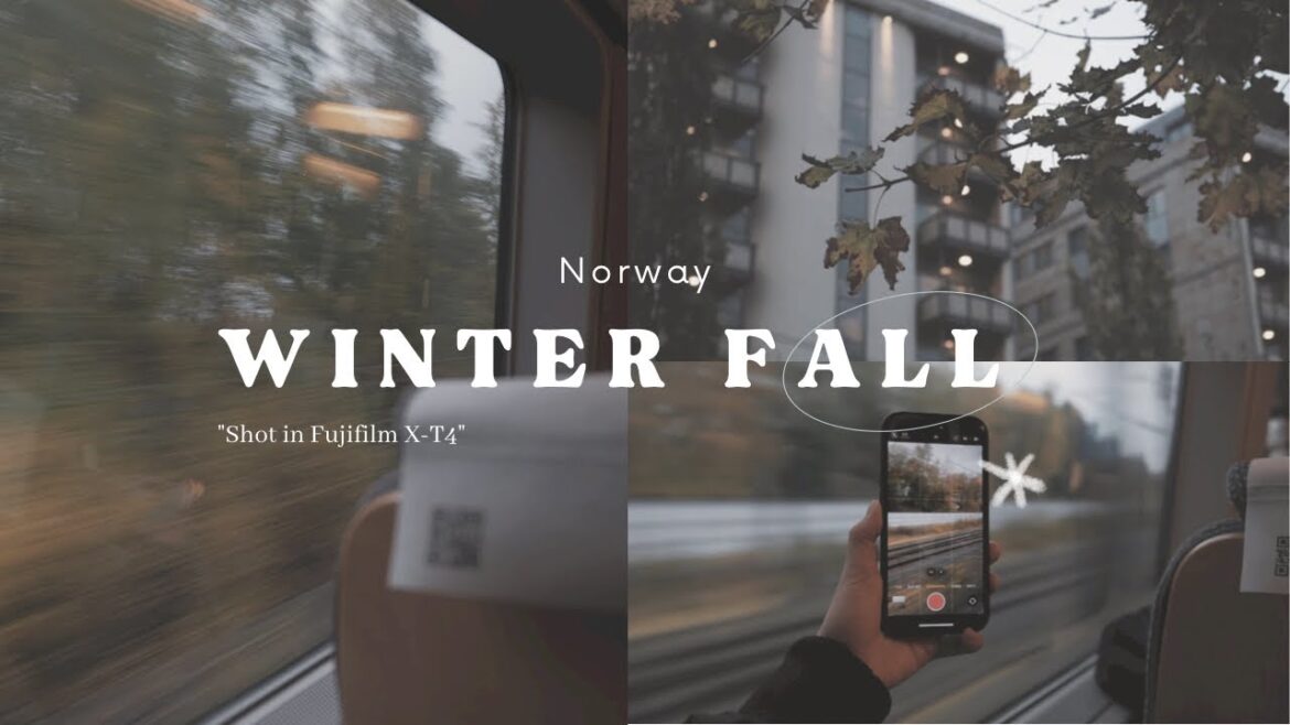 Winter Fall in Oslo, Norway | Shot in Fujifilm X-T4 | Cinematic Video