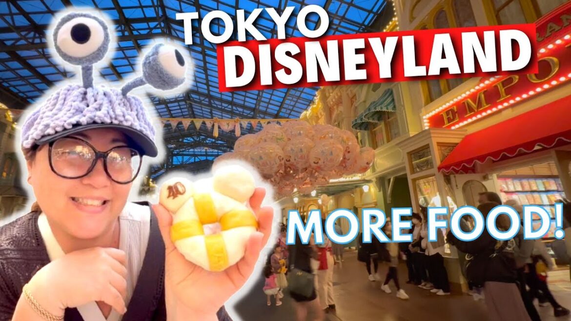 Everything We Ate at Tokyo Disneyland 40th Dream go Round with @PingPongFlix | Japan Travel Vlog