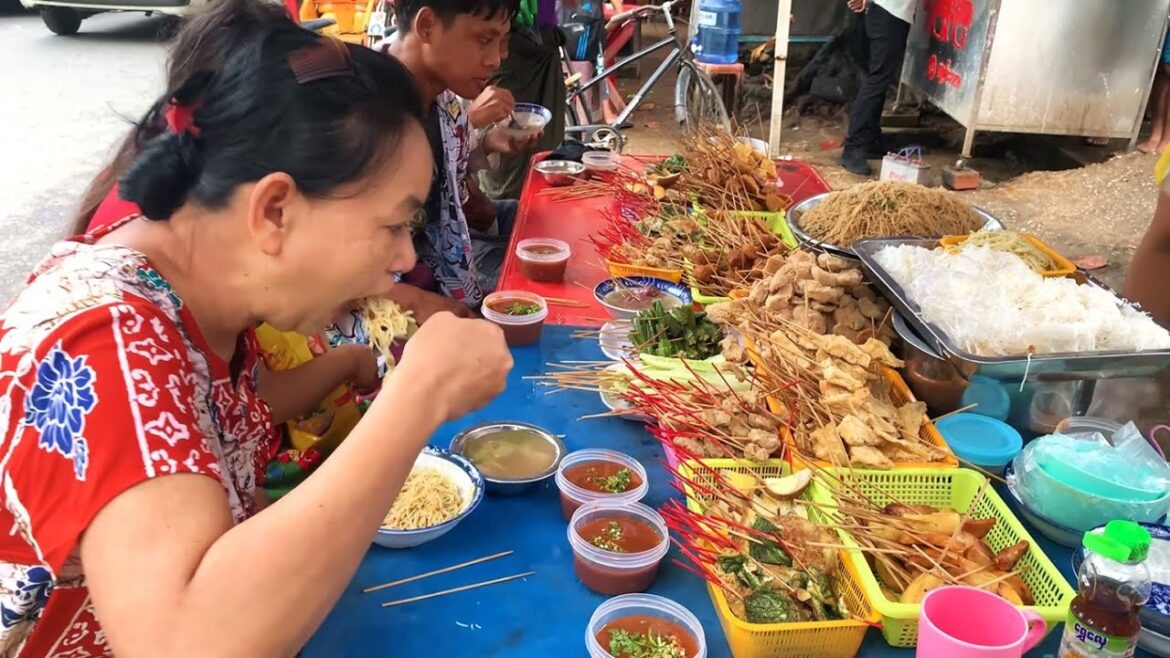 🇲🇲 Street Food Lifestyle of People in Myanmar