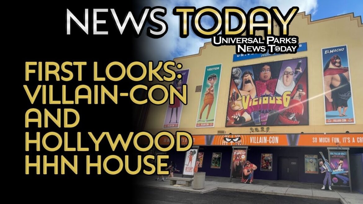 First Looks: Villain-Con and Hollywood HHN House