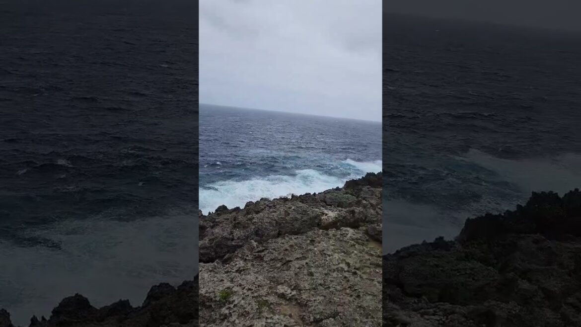 辺戸岬(梅雨シーズン)