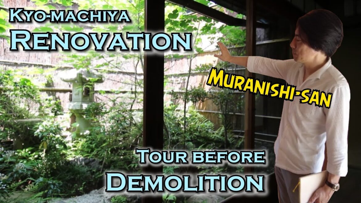 Inside a Ryokan style Japanese house before Renovation - Gosho Machiya Part 1