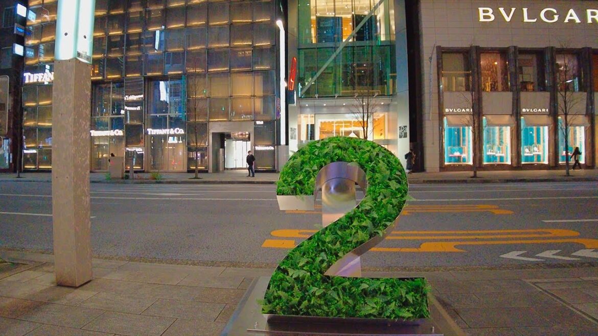 Night Walk in Tokyo: The Ginza to Akihabara Route（銀座 - 秋葉原） - Ambience ASMR 4K