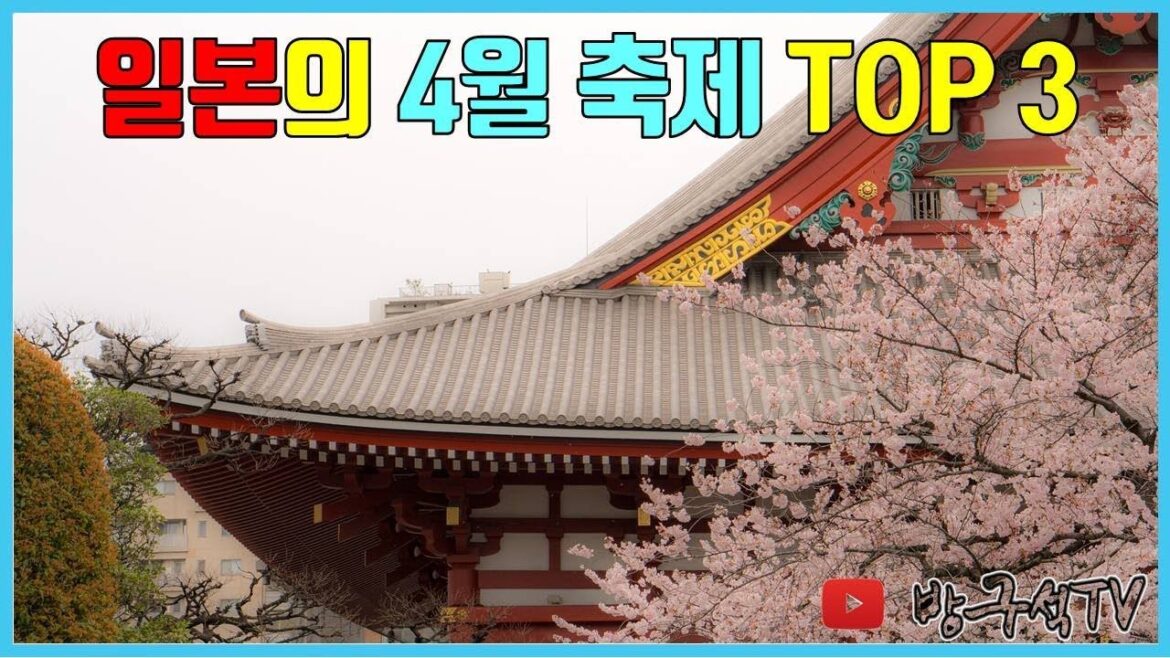 일본 4월 축제, 갈만한 곳 TOP 3[해외여행]