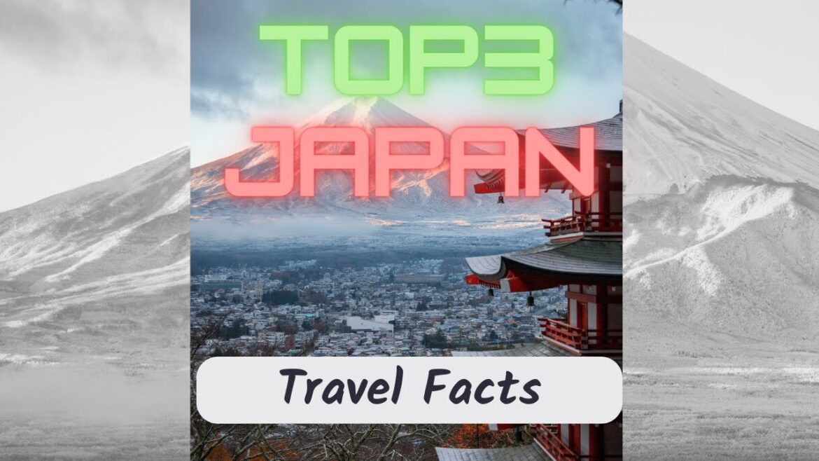 3 Amazing facts about Japan: Exploring the culture, food, and sights.