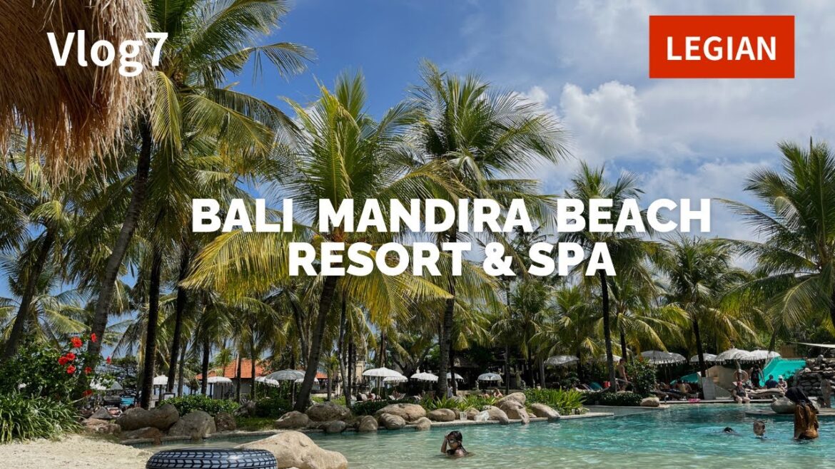 【バリマンディラビーチリゾート＆スパ】まるで絵はがきのような美しさ　Bali Mandira Beach Resort & Spa is as beautiful as a postcard.
