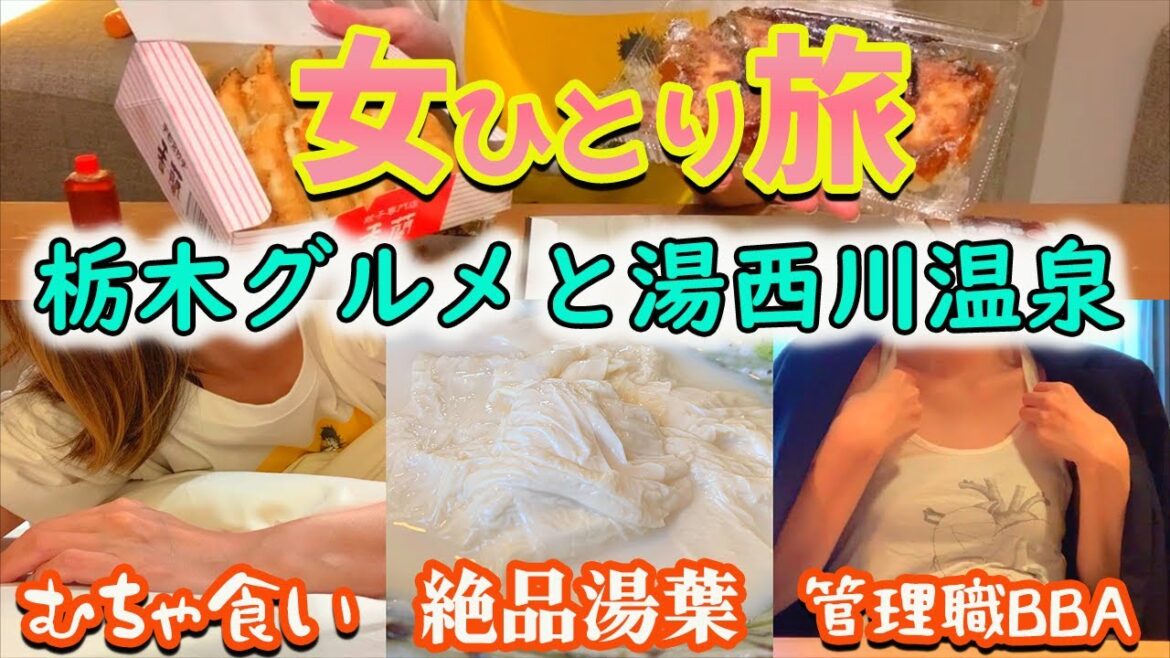 【栃木】週休０日会社員の女ひとり旅。湯西川温泉と宇都宮で餃子沼にハマる