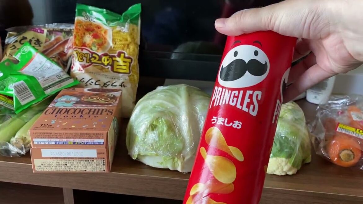 Groceries haul Fukuoka Japan March-April 2023