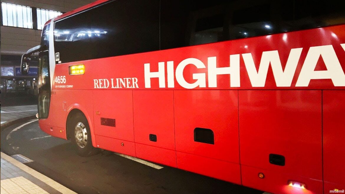 Boarding a Japan's Express Bus "Izumo Dream Hakata" 😴🚌 4 hours Trip from Izumo to Hakata