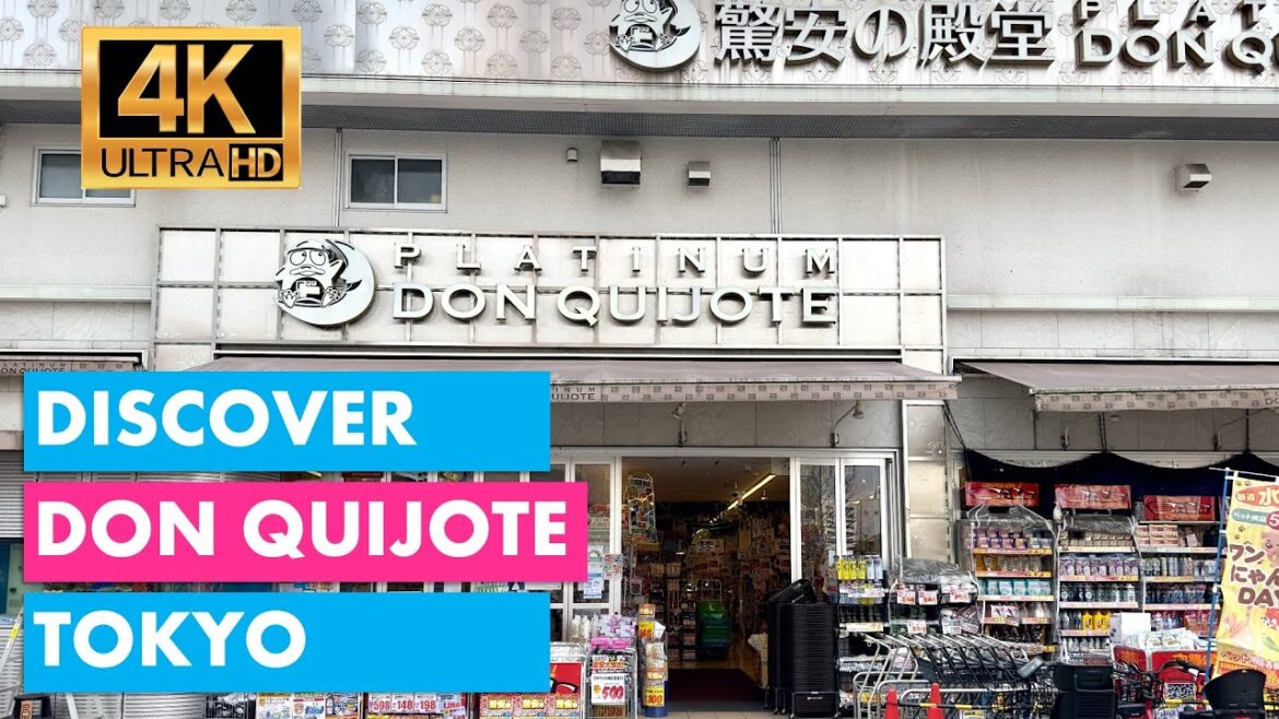 DON QUIJOTE PLATINUM Store Tour Tokyo Japan [4K Video]