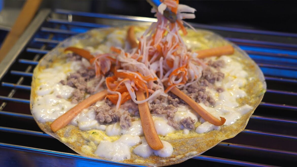 Vietnamese Pizza in Bangkok, Thailand