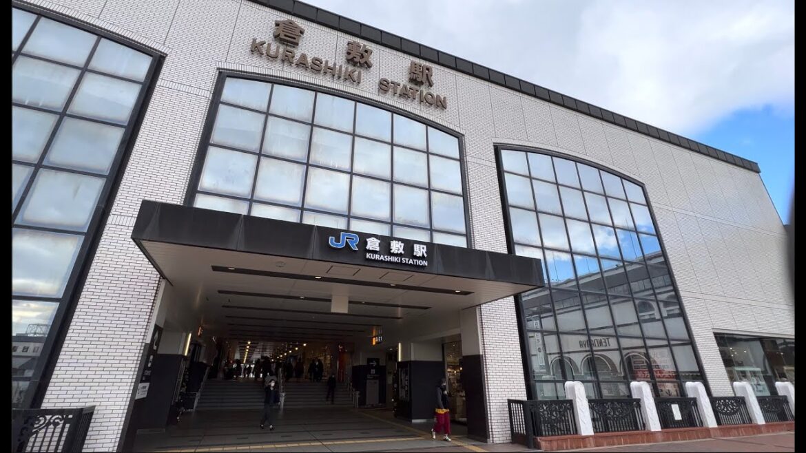 【4KHDR】倉敷駅から観光名所 倉敷美観地区まで散歩 Walk on Kurashiki in Okayama【iPhone13Pro】