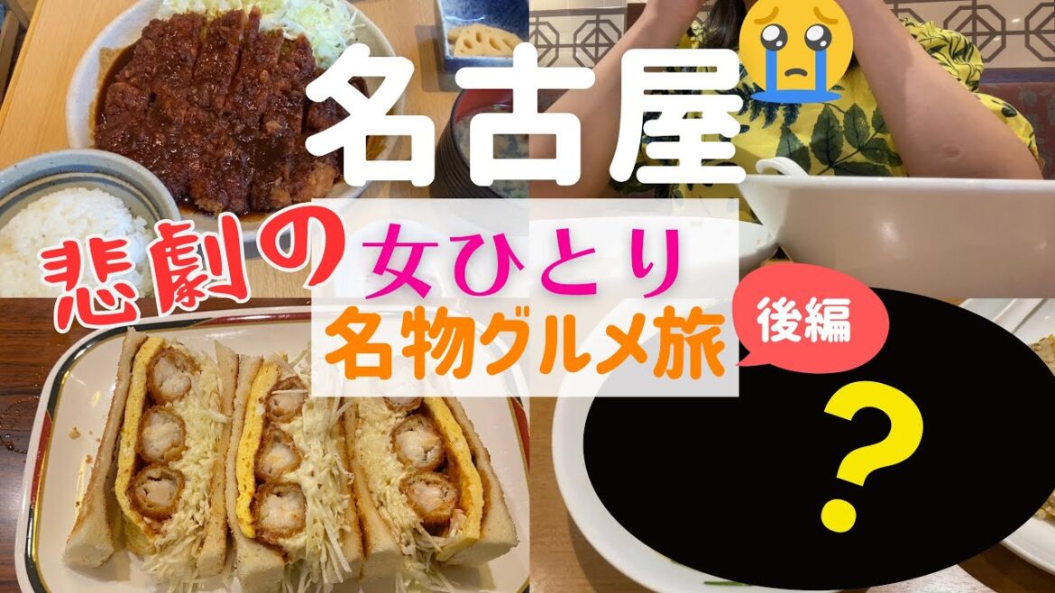 【女ひとり旅】悲劇の名古屋ひとり旅 後編【名古屋名物グルメ】