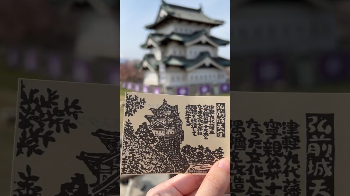 North Japan’s Gorgeous Castle 🌸🇯🇵 | Hirosaki Castle, Aomori