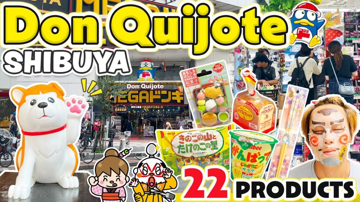 Tokyo Shibuya Don Quijote Shopping Review! Japan Travel Vlog