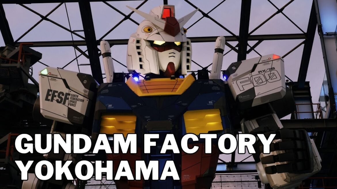 GUNDAM FACTORY YOKOHAMA - un ROBOT di 18 METRI che si MUOVE!