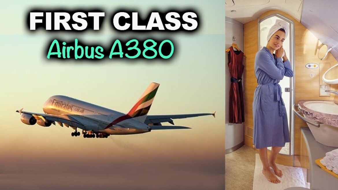 Flying First Class – Airbus A380 Airplane with a Shower Bathroom | Emirates Airline Flying First Class - Airbus A380 Airplane with a Shower Bathroom | Emirates Airline