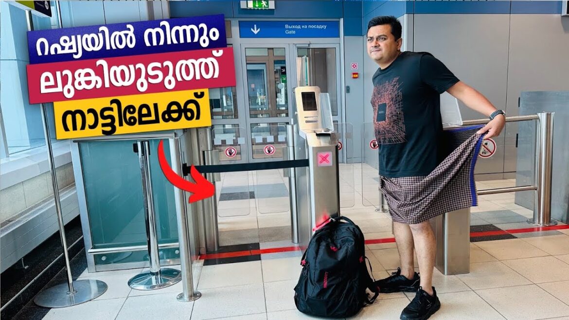 Lungi Challenge @ Airport | വിമാനത്തിൽ ലുങ്കി ഉടുത്ത് Russia to India International Trip, Air Arabia Lungi Challenge @ Airport | വിമാനത്തിൽ ലുങ്കി ഉടുത്ത് Russia to India International Trip, Air Arabia