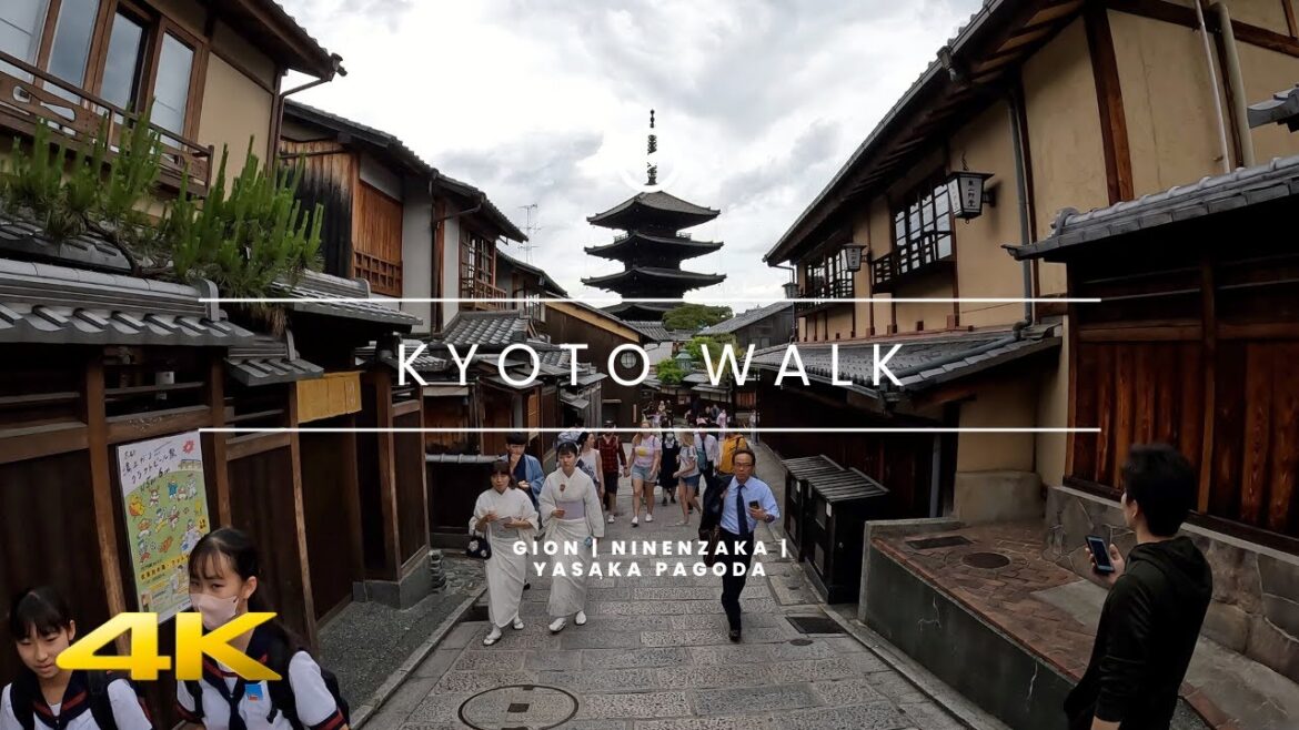 4K Kyoto Japan | Walk around Gion, Ninenzaka, Yasaka Pagoda | May, 2023