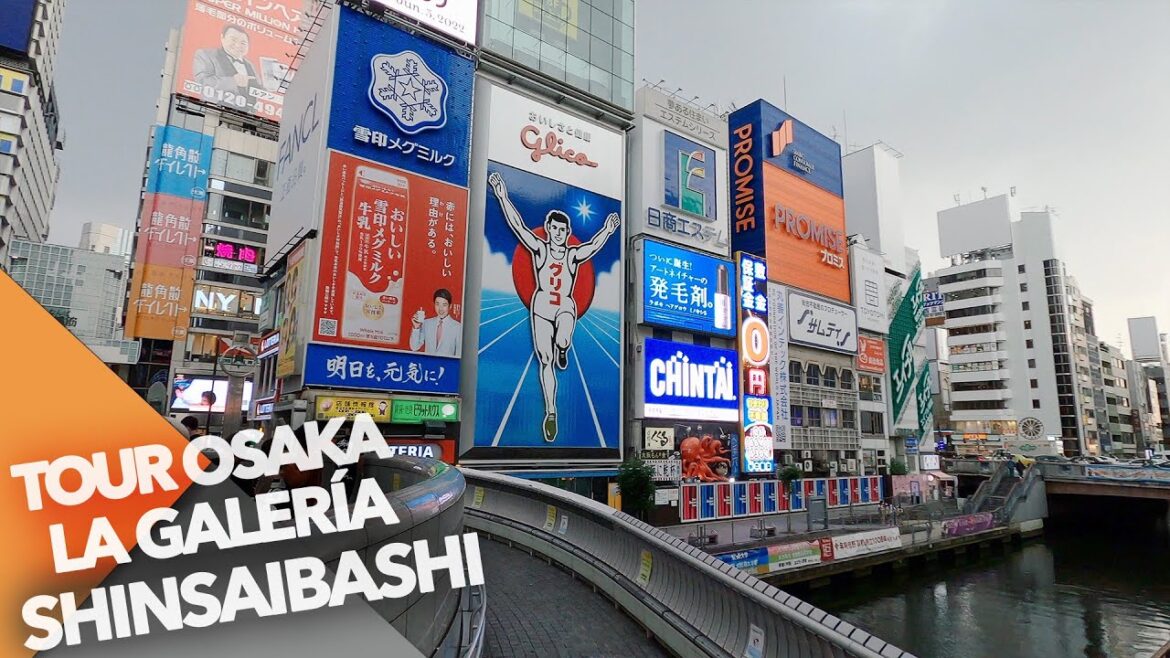 TOUR POR SHINSAIBASHI y DOTONBORI, LA GALERÍA COMERCIAL MÁS TURÍSTICA DE OSAKA 心斎橋筋 商店街 & 道頓堀