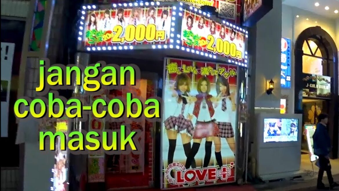 MASUK KAWASAN KIMOCHI KABUKICHO DI JEPANG {