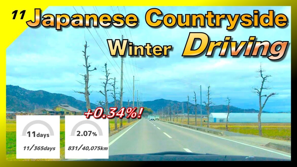 Driving Japan! Japanese countryside, Hanging out in Osaka, Kyoto and Shiga. (highway, rural scenery)