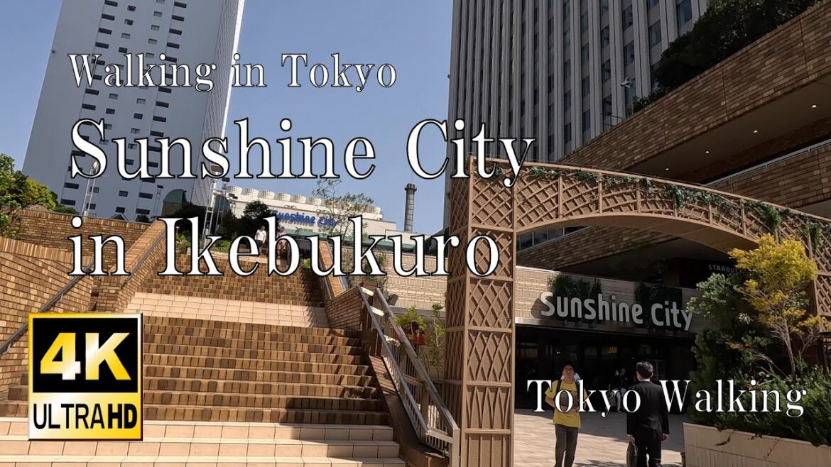 4K HDR//Walking in Tokyo Ikebukuro Sunshine City /1hours 4K HDR//Walking in Tokyo Ikebukuro Sunshine City /1hours