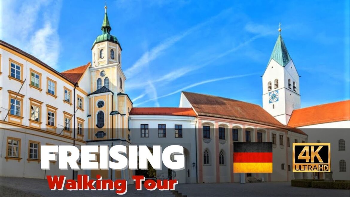 Walking Tour of FREISING 4K 🇩🇪 (60fps UHD)