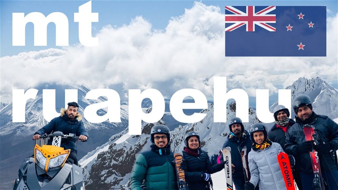 Mt Ruapehu | Snow Trip | New Zealand largest ski resort | Whakapapa |North Island