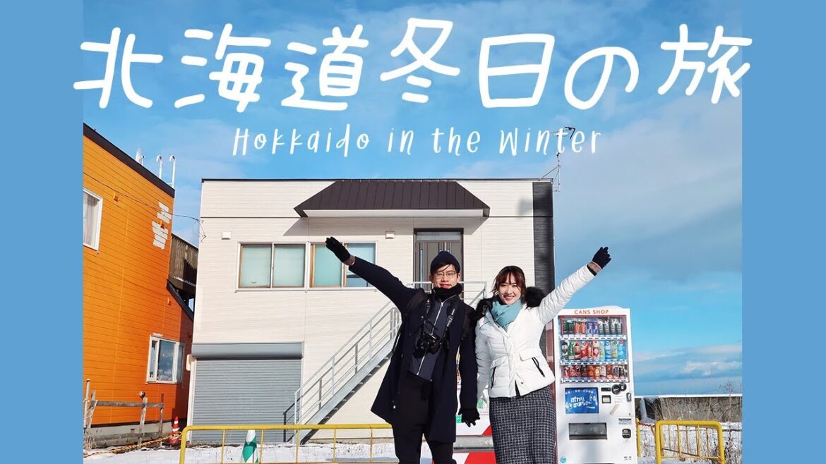 Travel Diary | 🇯🇵日本北海道 Hokkaido Japan 夢幻冬天雪景 EP.2 旭山動物園+白鬚瀑布+富良野森林精靈露台+海邊的車站-朝里駅+小樽一日遊