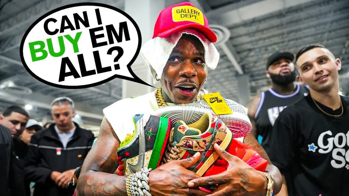 DaBaby Cashes Out on Sneakers at Got Sole