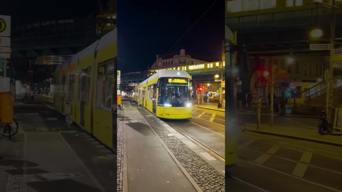 Berlin’s Tram number 12 is coming! Berlin's Tram number 12 is coming!